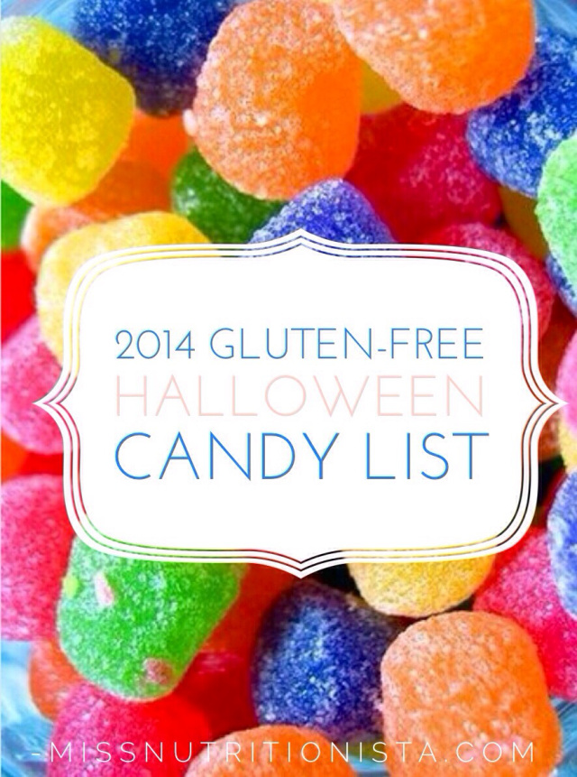 Gluten Free Halloween Candy List | Miss Nutritionista