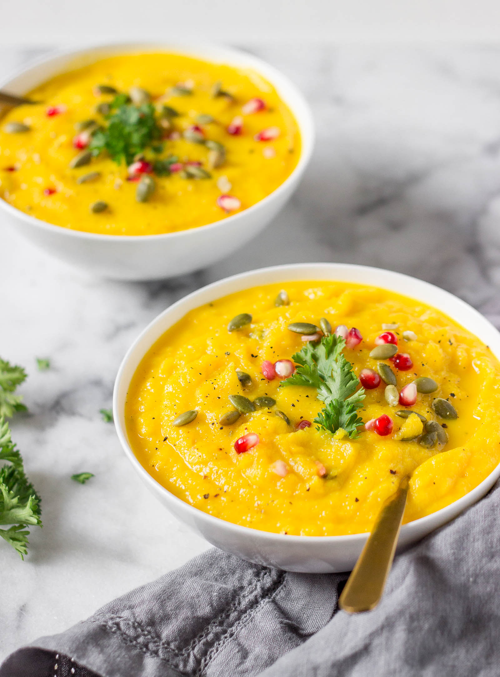 Detox Pumpkin Soup Recipe Perfect for Fall | Miss Nutritionista